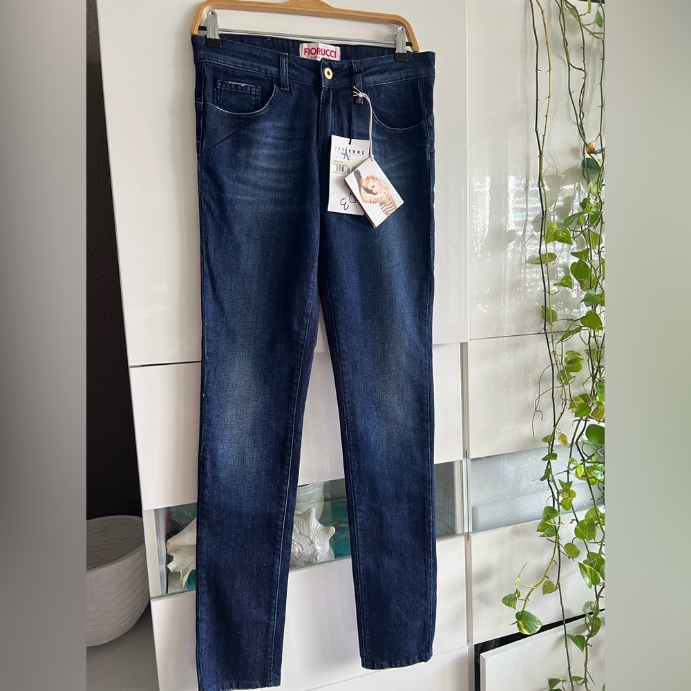 Fiorucci straight leg jeans- deadstock w/ tags